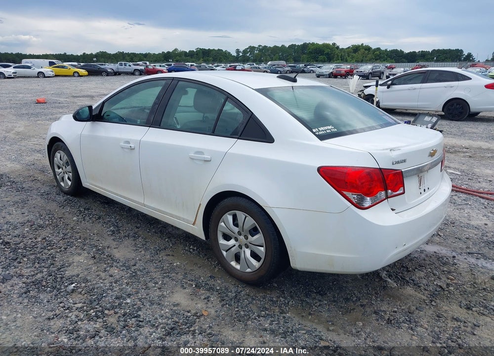 2015 CHEVROLET CRUZE LS MANUAL VIN: 1G1PB5SH6F7194972