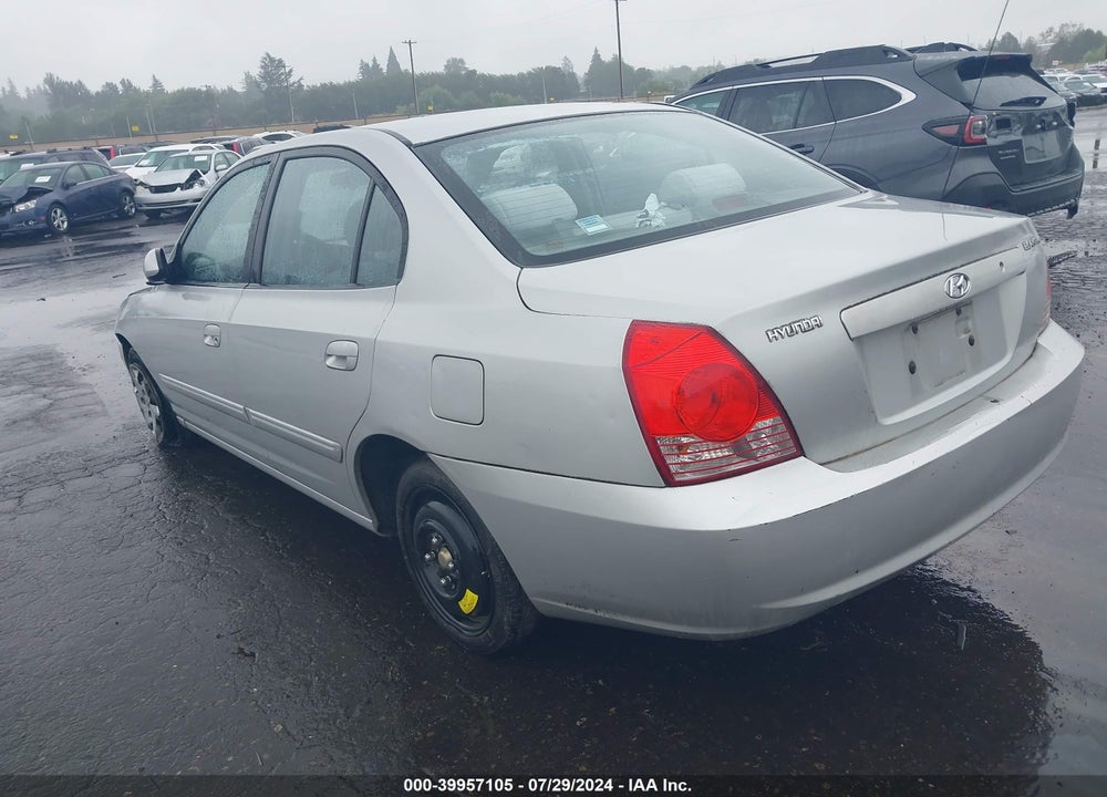 2005 HYUNDAI ELANTRA GLS/GT VIN: KMHDN46D55U117931