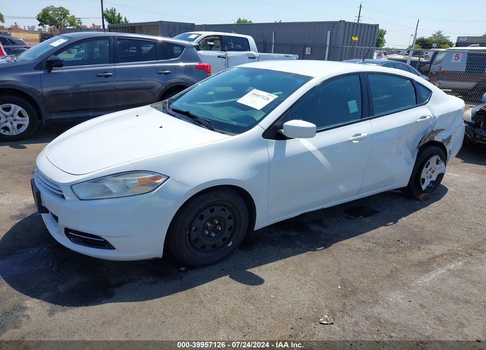 2014 DODGE DART SE VIN: 1C3CDFAAXED748108