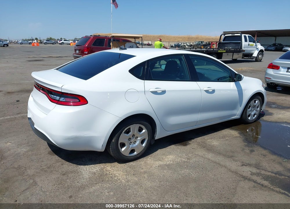 2014 DODGE DART SE VIN: 1C3CDFAAXED748108