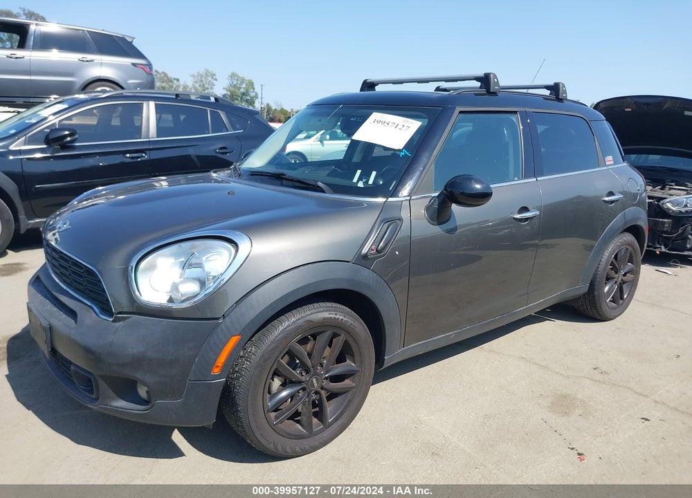 2013 MINI COUNTRYMAN COOPER S VIN: WMWZC3C55DWP21714