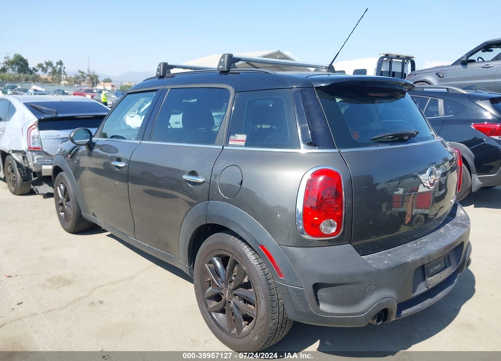2013 MINI COUNTRYMAN COOPER S VIN: WMWZC3C55DWP21714