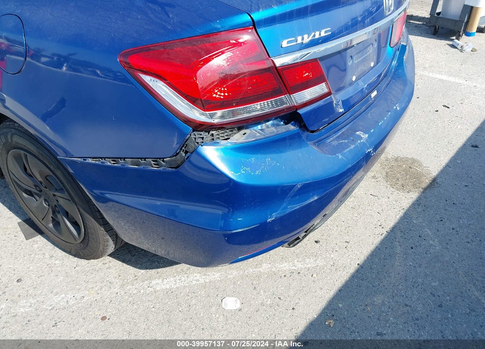 2013 HONDA CIVIC LX VIN: 19XFB2F51DE288322