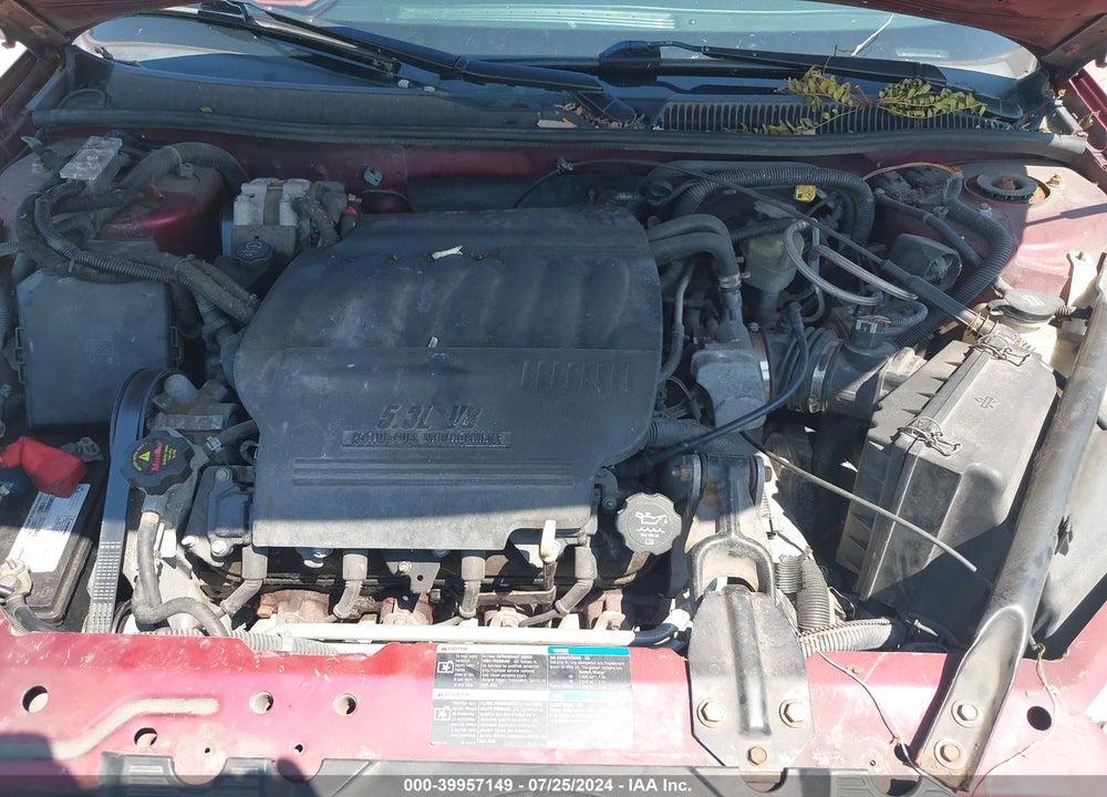 2007 CHEVROLET MONTE CARLO VIN: 2G1WL15C779419921