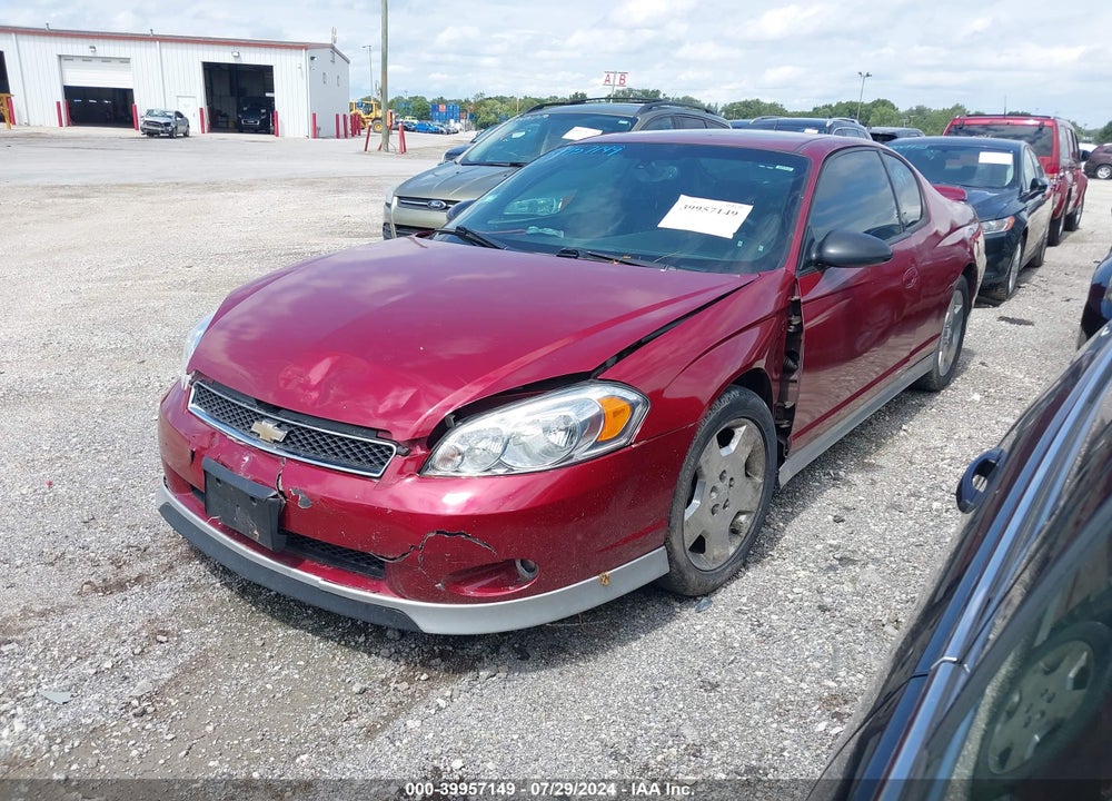 2007 CHEVROLET MONTE CARLO VIN: 2G1WL15C779419921