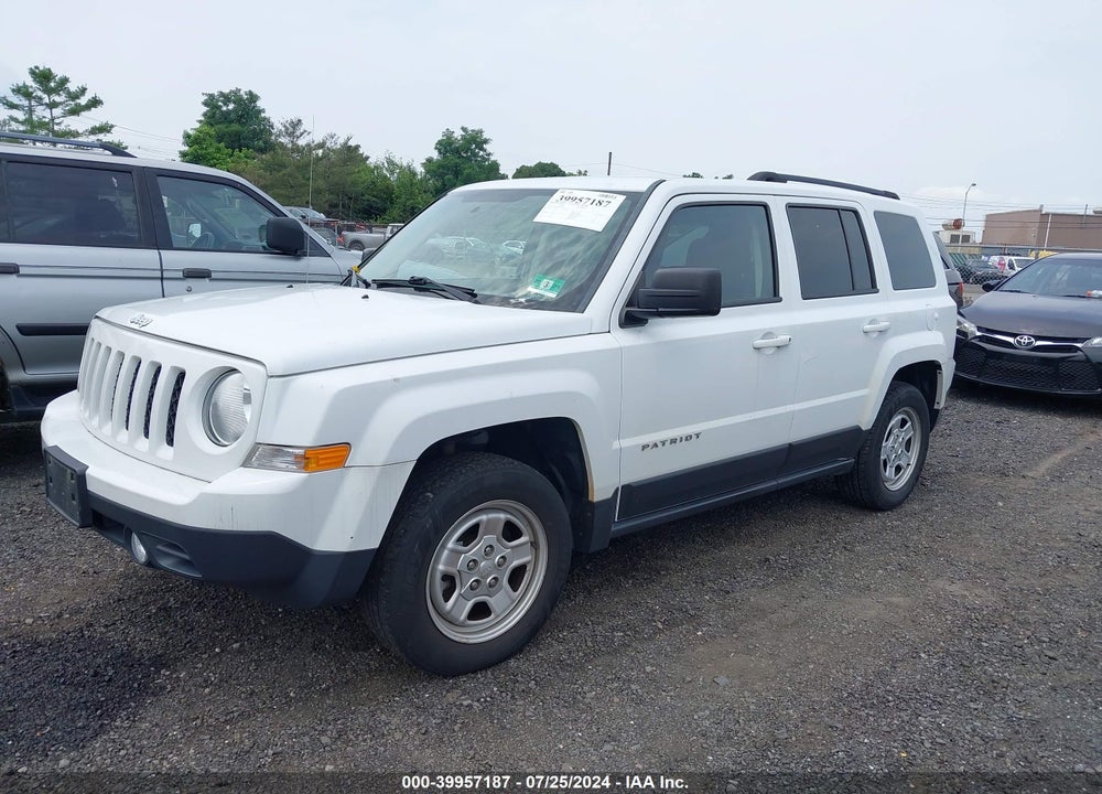 2015 JEEP PATRIOT SPORT VIN: 1C4NJPBA8FD273139