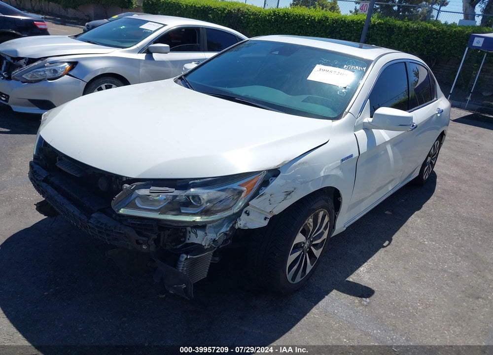 2017 HONDA ACCORD HYBRID EX-L VIN: JHMCR6F50HC019200