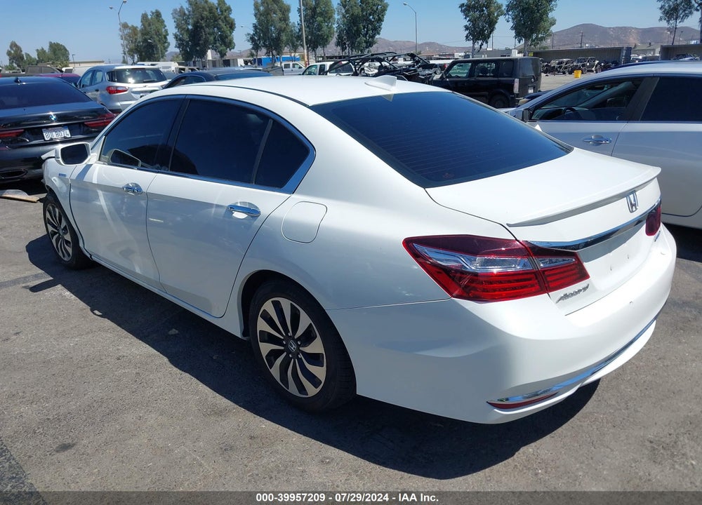 2017 HONDA ACCORD HYBRID EX-L VIN: JHMCR6F50HC019200
