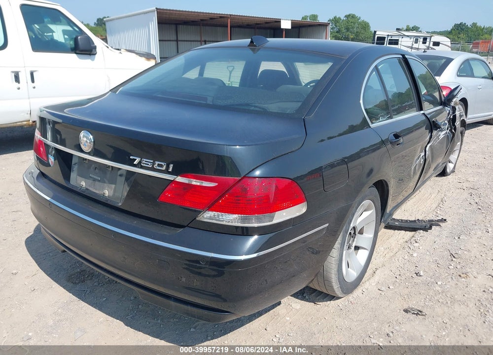 2006 BMW 750I VIN: WBAHL83516DT00158
