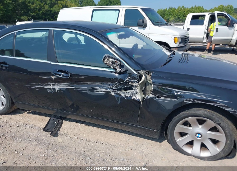 2006 BMW 750I VIN: WBAHL83516DT00158