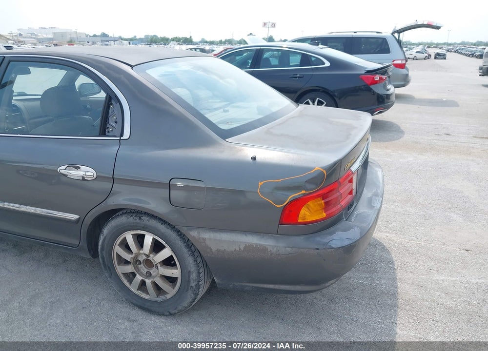 2001 KIA OPTIMA LX V6/SE V6 VIN: KNAGD124715053692