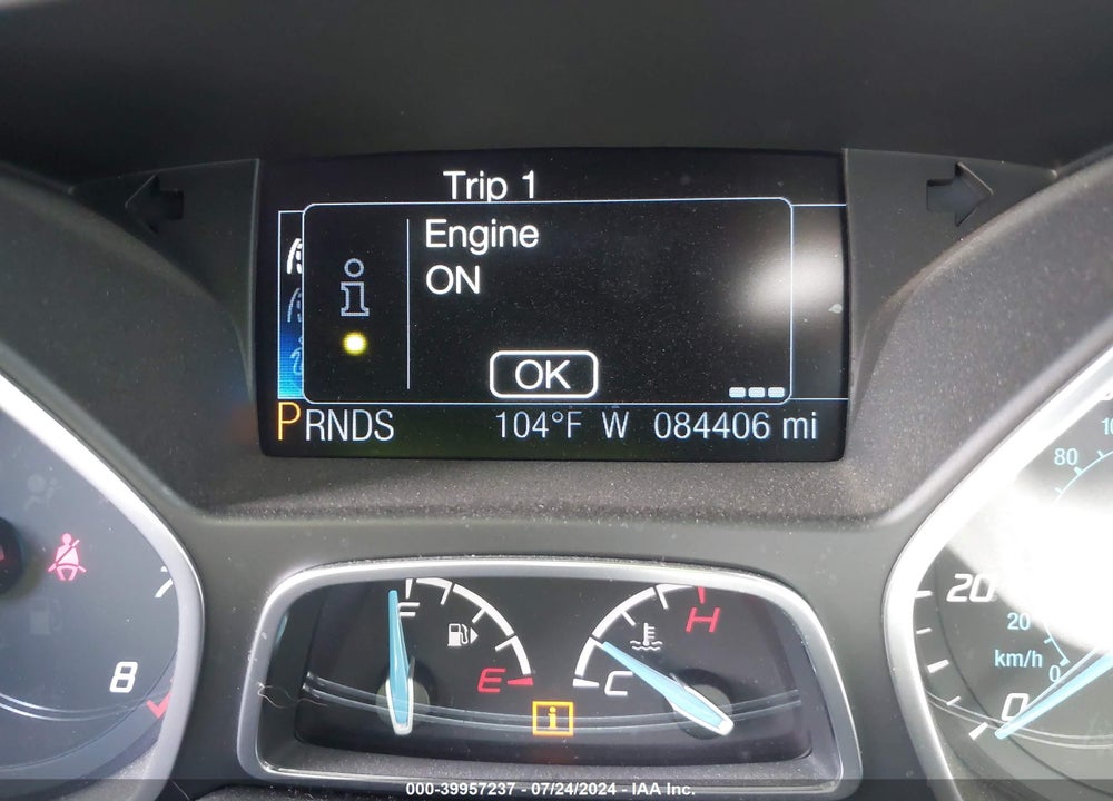 2014 FORD FOCUS TITANIUM VIN: 1FADP3N2XEL111725