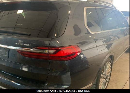 2020 BMW X7 XDRIVE40I VIN: 5UXCW2C09L9A02690