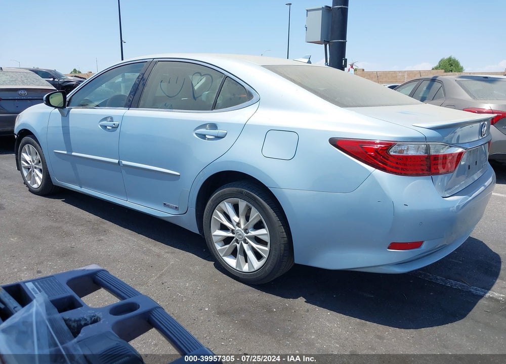 2013 LEXUS ES 300H VIN: JTHBW1GGXD2012973