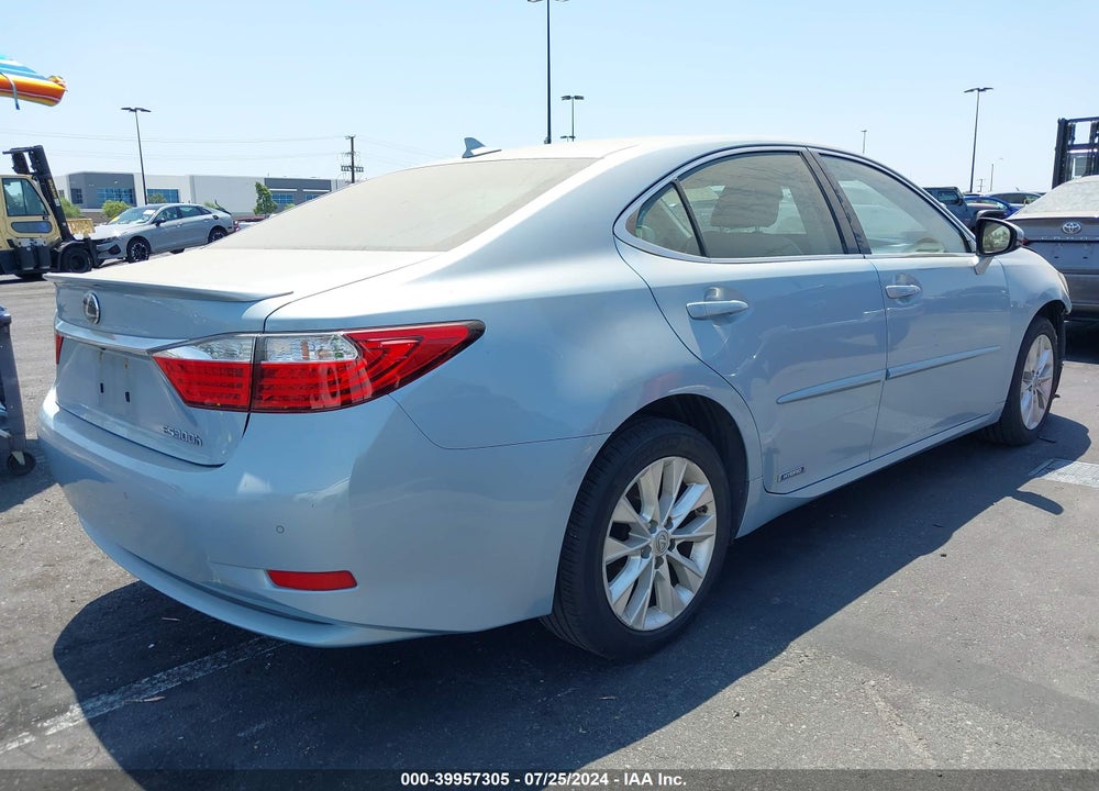 2013 LEXUS ES 300H VIN: JTHBW1GGXD2012973
