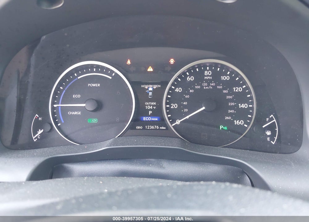 2013 LEXUS ES 300H VIN: JTHBW1GGXD2012973