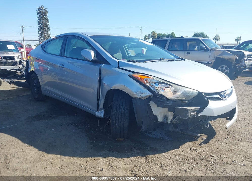 2012 HYUNDAI ELANTRA GLS VIN: 5NPDH4AE2CH139128
