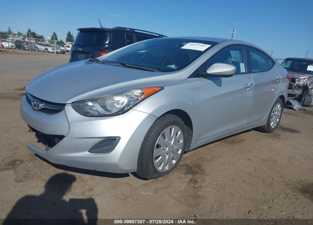 2012 HYUNDAI ELANTRA GLS VIN: 5NPDH4AE2CH139128