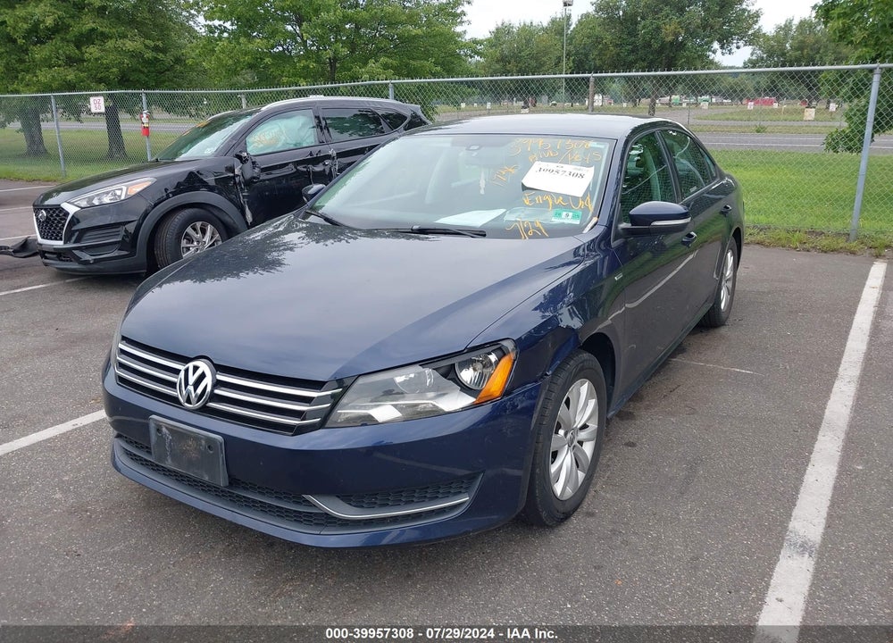 2014 VOLKSWAGEN PASSAT 1.8T WOLFSBURG EDITION VIN: 1VWAS7A36EC094596