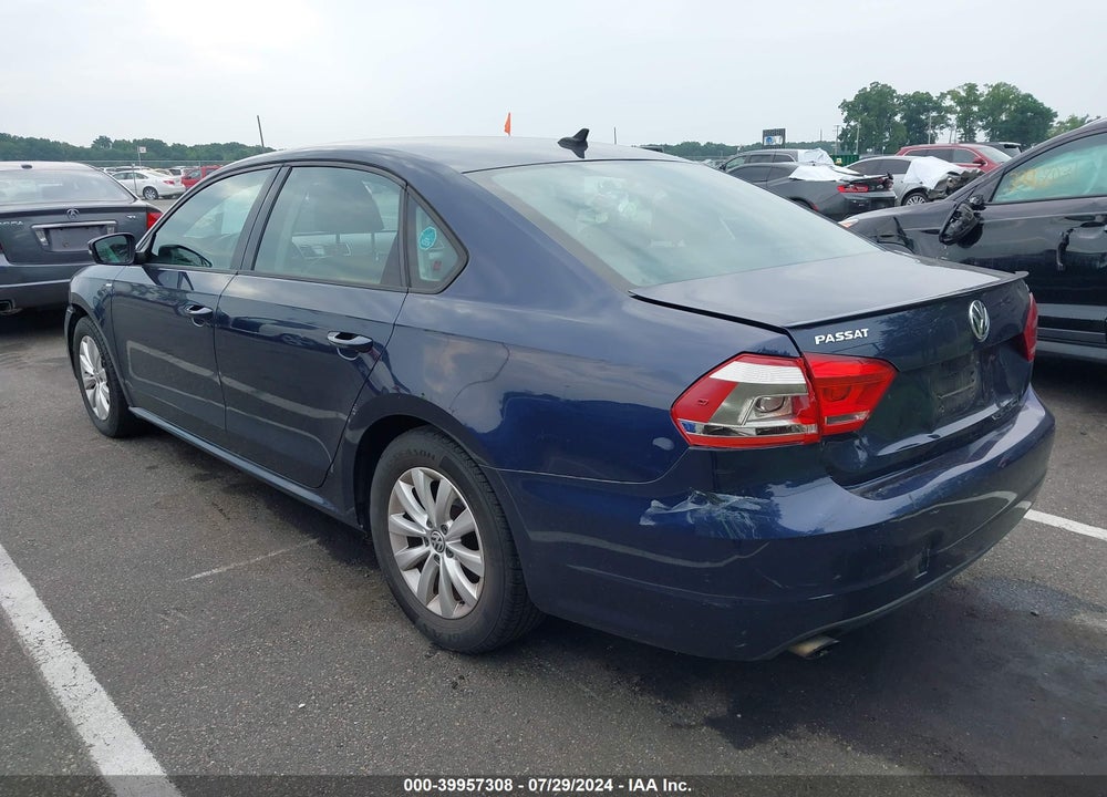 2014 VOLKSWAGEN PASSAT 1.8T WOLFSBURG EDITION VIN: 1VWAS7A36EC094596