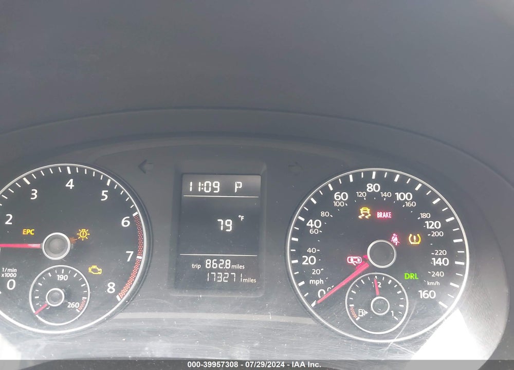 2014 VOLKSWAGEN PASSAT 1.8T WOLFSBURG EDITION VIN: 1VWAS7A36EC094596