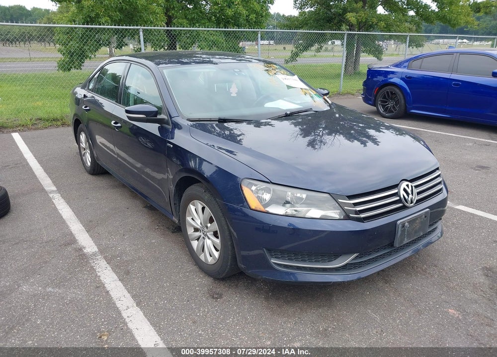 2014 VOLKSWAGEN PASSAT 1.8T WOLFSBURG EDITION VIN: 1VWAS7A36EC094596