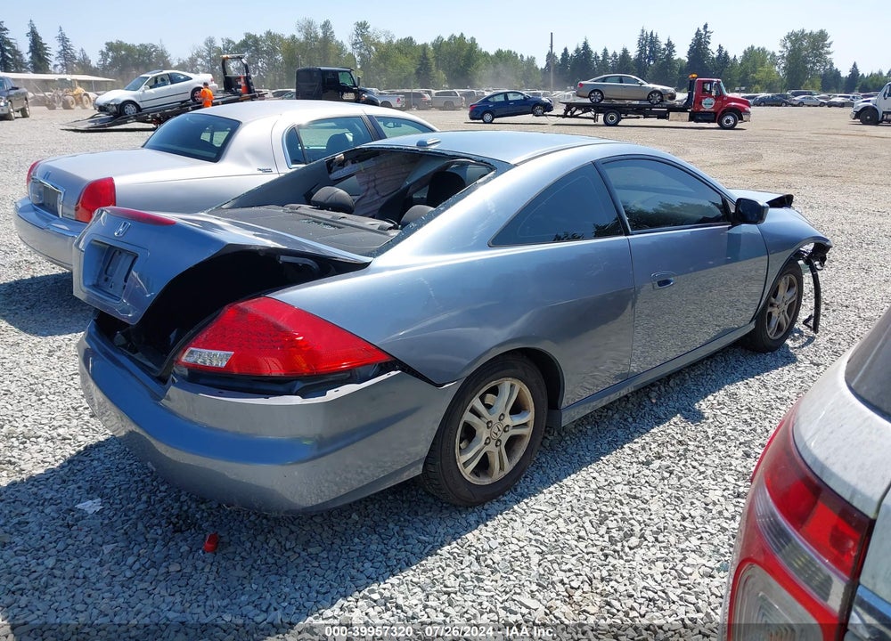 2007 HONDA ACCORD 2.4 EX VIN: 1HGCM72687A005108