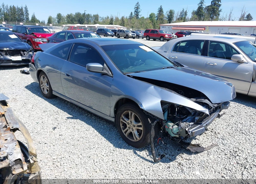 2007 HONDA ACCORD 2.4 EX VIN: 1HGCM72687A005108