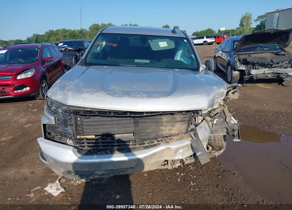 2020 CHEVROLET SILVERADO 1500 4WD  SHORT BED CUSTOM/4WD  STANDARD BED CUSTOM VIN: 3GCPYBEKXLG358414