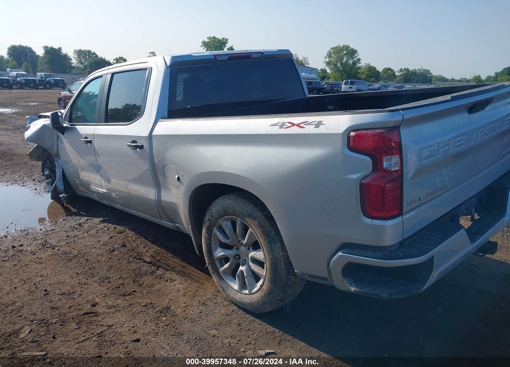2020 CHEVROLET SILVERADO 1500 4WD  SHORT BED CUSTOM/4WD  STANDARD BED CUSTOM VIN: 3GCPYBEKXLG358414