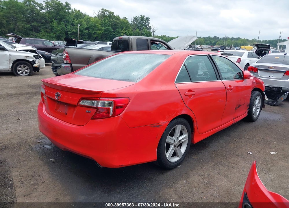 2014 TOYOTA CAMRY L/LE/SE/SE SPORT/XLE VIN: 4T1BF1FK5EU431936