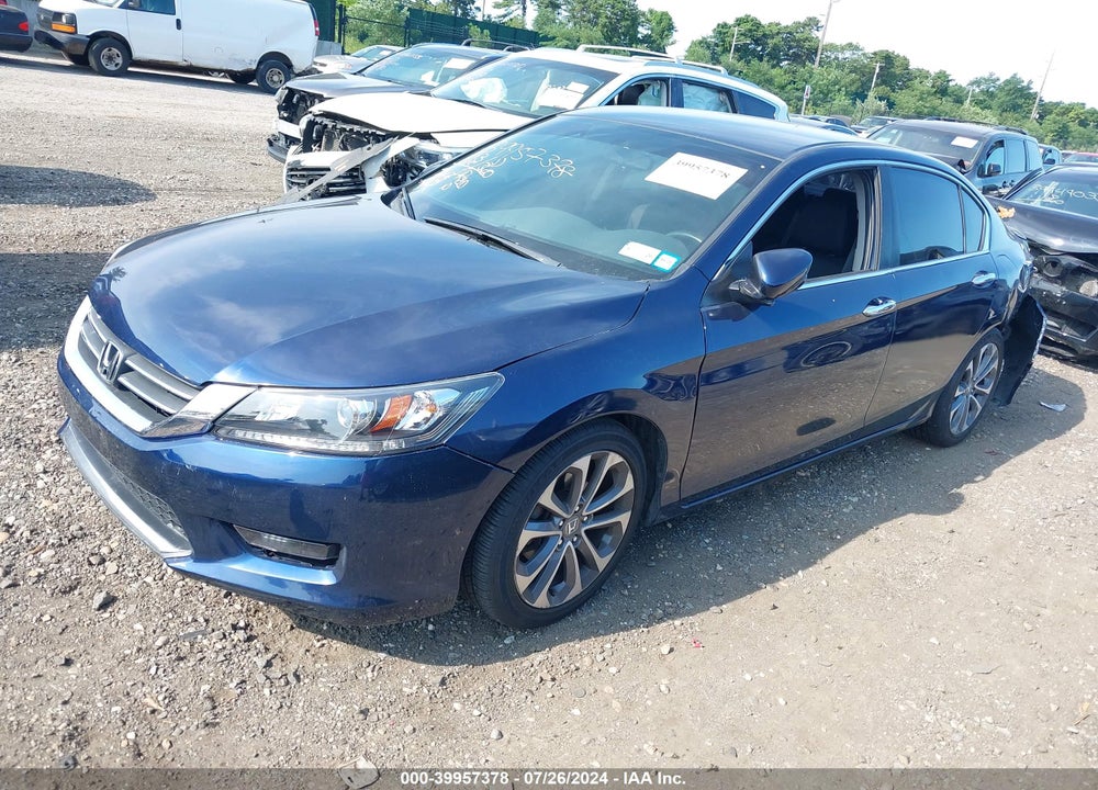 2015 HONDA ACCORD SPORT VIN: 1HGCR2F58FA076202