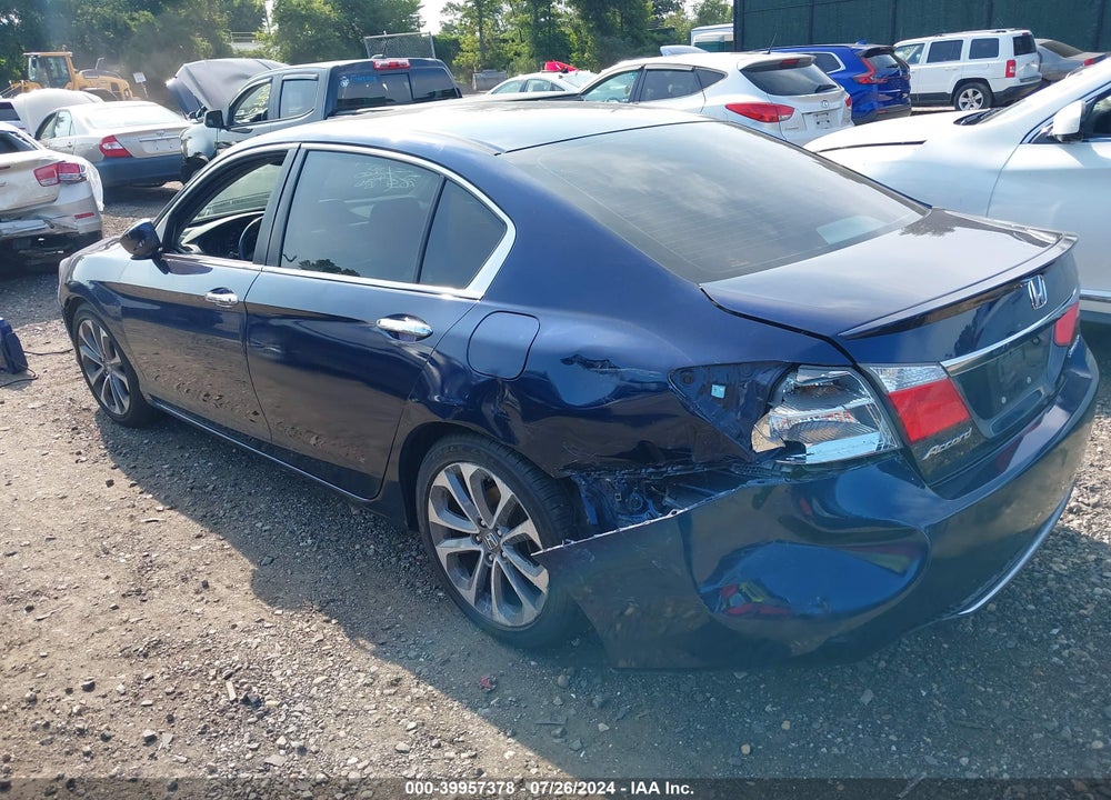 2015 HONDA ACCORD SPORT VIN: 1HGCR2F58FA076202
