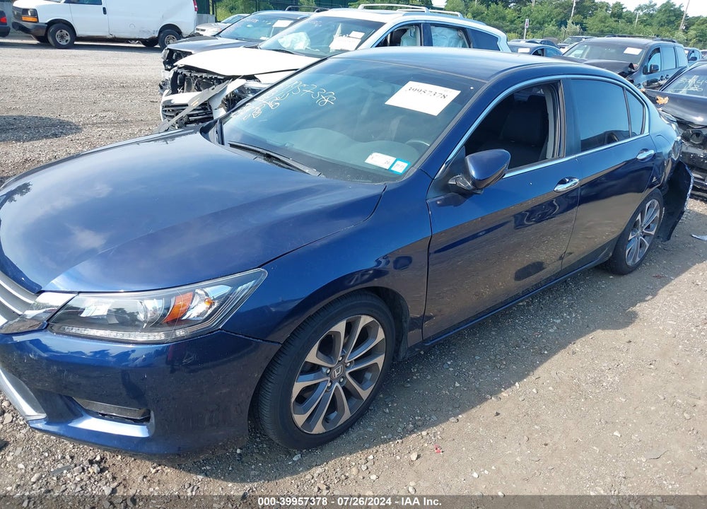 2015 HONDA ACCORD SPORT VIN: 1HGCR2F58FA076202