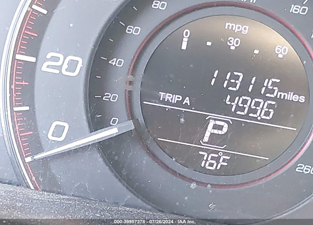 2015 HONDA ACCORD SPORT VIN: 1HGCR2F58FA076202