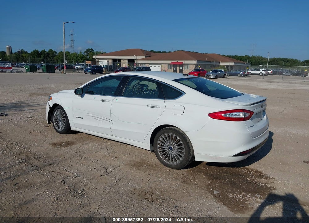 2014 FORD FUSION HYBRID TITANIUM VIN: 3FA6P0RU4ER308586
