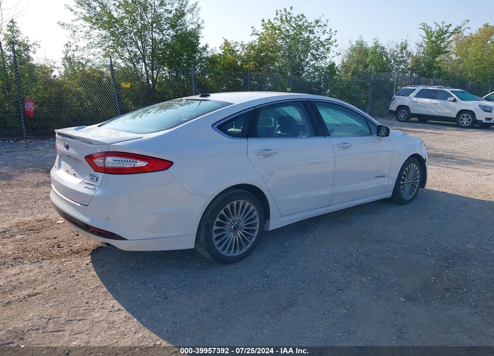 2014 FORD FUSION HYBRID TITANIUM VIN: 3FA6P0RU4ER308586