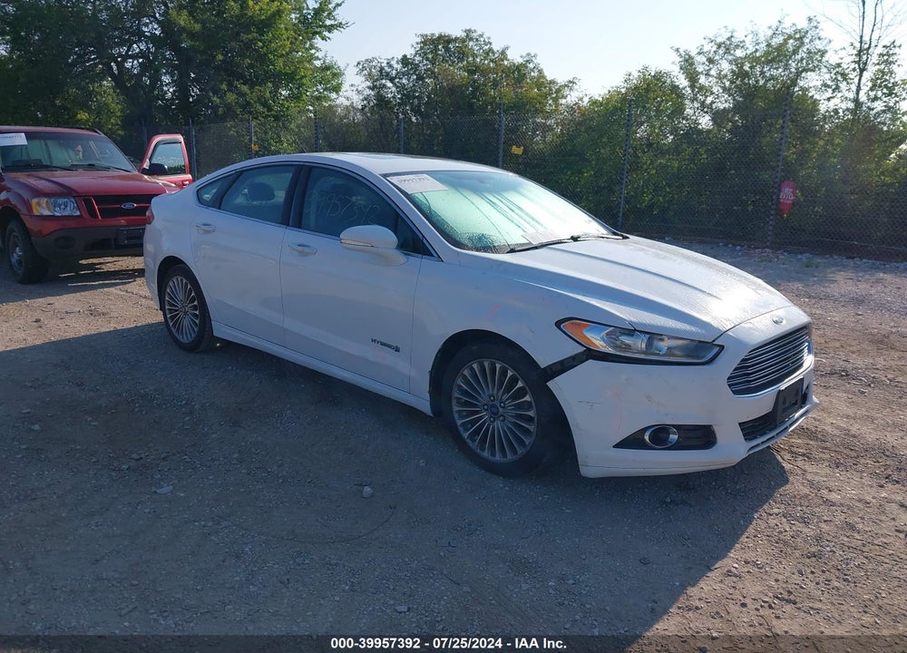 2014 FORD FUSION HYBRID TITANIUM VIN: 3FA6P0RU4ER308586
