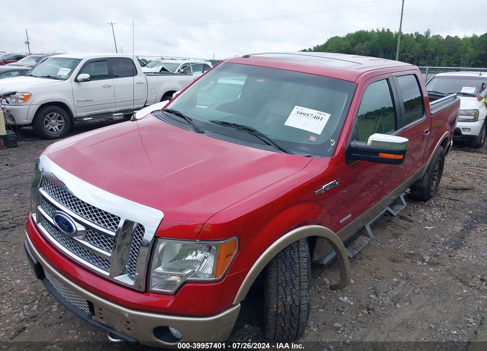 2011 FORD F-150 LARIAT VIN: 1FTFW1ET7BFA77644