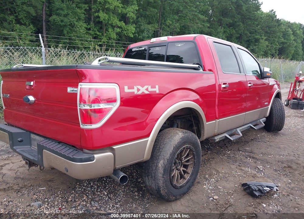 2011 FORD F-150 LARIAT VIN: 1FTFW1ET7BFA77644