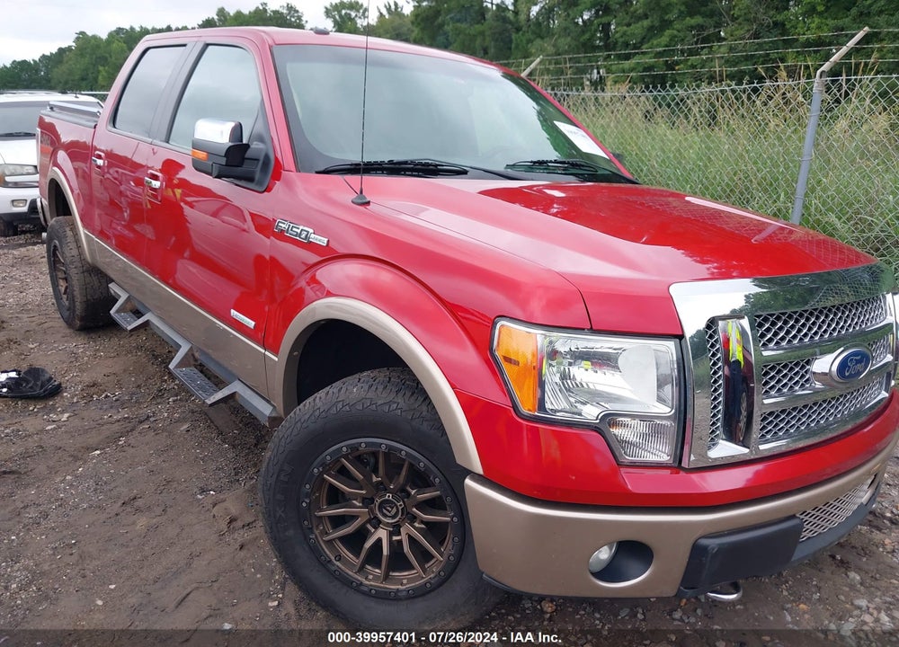 2011 FORD F-150 LARIAT VIN: 1FTFW1ET7BFA77644