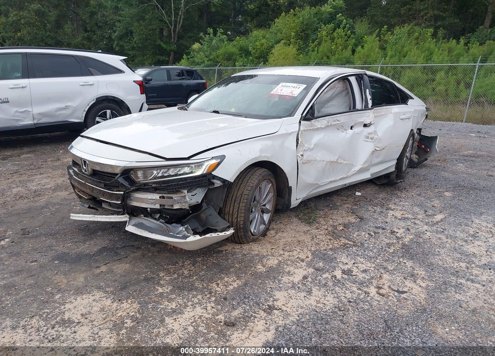 2022 HONDA ACCORD LX VIN: 1HGCV1F10NA008185