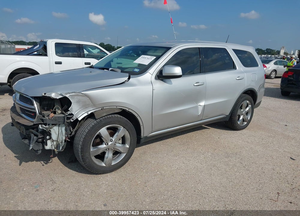 2013 DODGE DURANGO SXT VIN: 1C4RDHAGXDC530177
