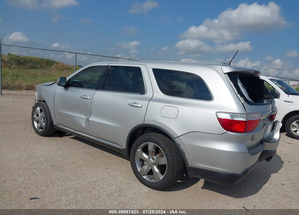 2013 DODGE DURANGO SXT VIN: 1C4RDHAGXDC530177