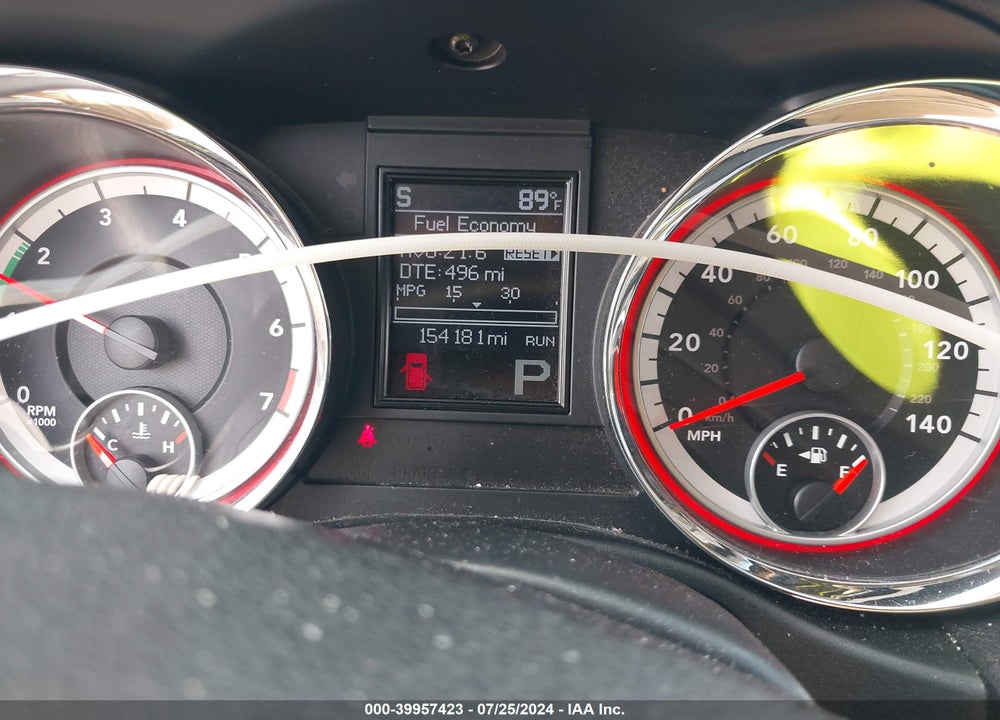 2013 DODGE DURANGO SXT VIN: 1C4RDHAGXDC530177