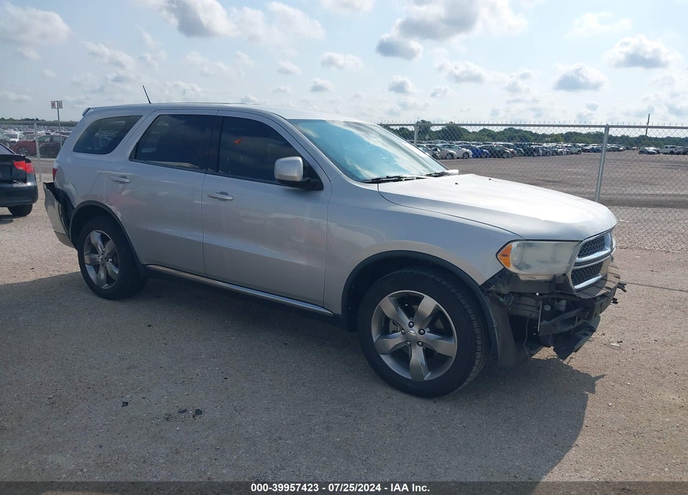 2013 DODGE DURANGO SXT VIN: 1C4RDHAGXDC530177