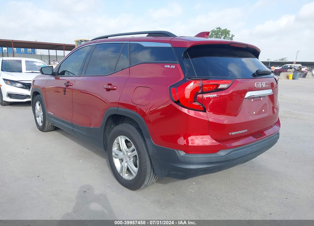 2020 GMC TERRAIN FWD SLE VIN: 3GKALMEV9LL157383