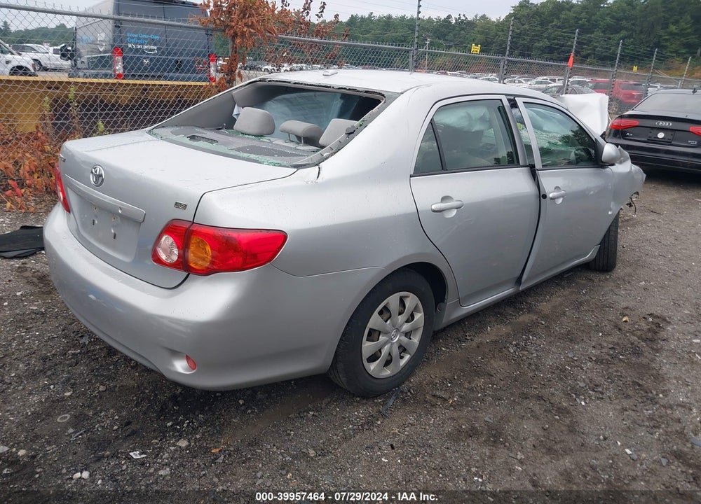 2009 TOYOTA COROLLA LE/S/XLE VIN: JTDBL40E799025618