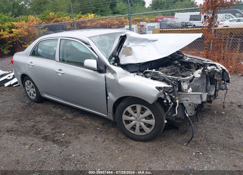 2009 TOYOTA COROLLA LE/S/XLE VIN: JTDBL40E799025618
