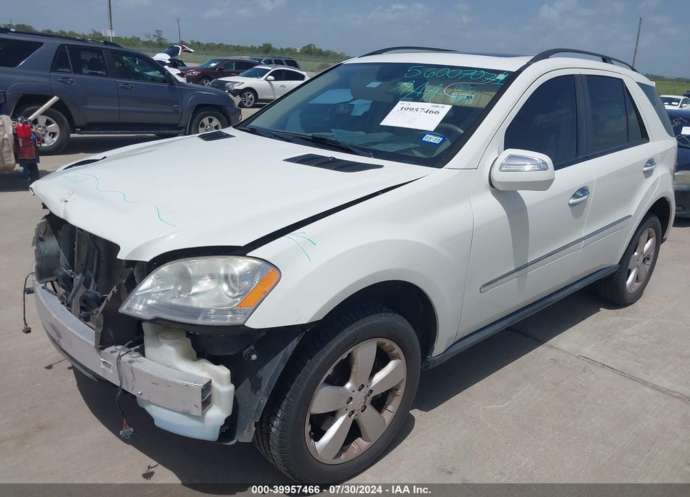 2009 MERCEDES-BENZ ML 350 4MATIC VIN: 4JGBB86EX9A449239